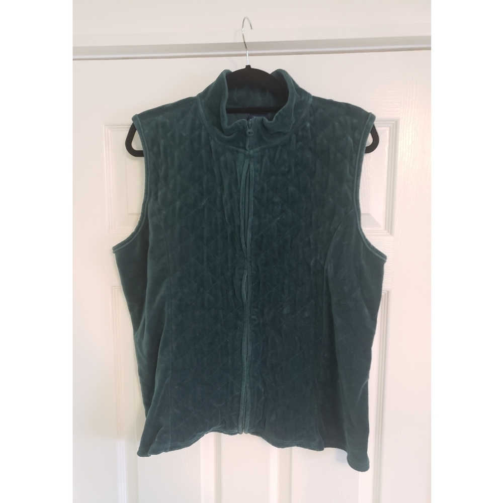 Velvet vest